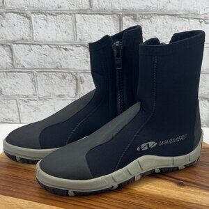 Warmers Neoprene Insulated Womens 8 Side Zip Kayaking Scuba Black Water Booties